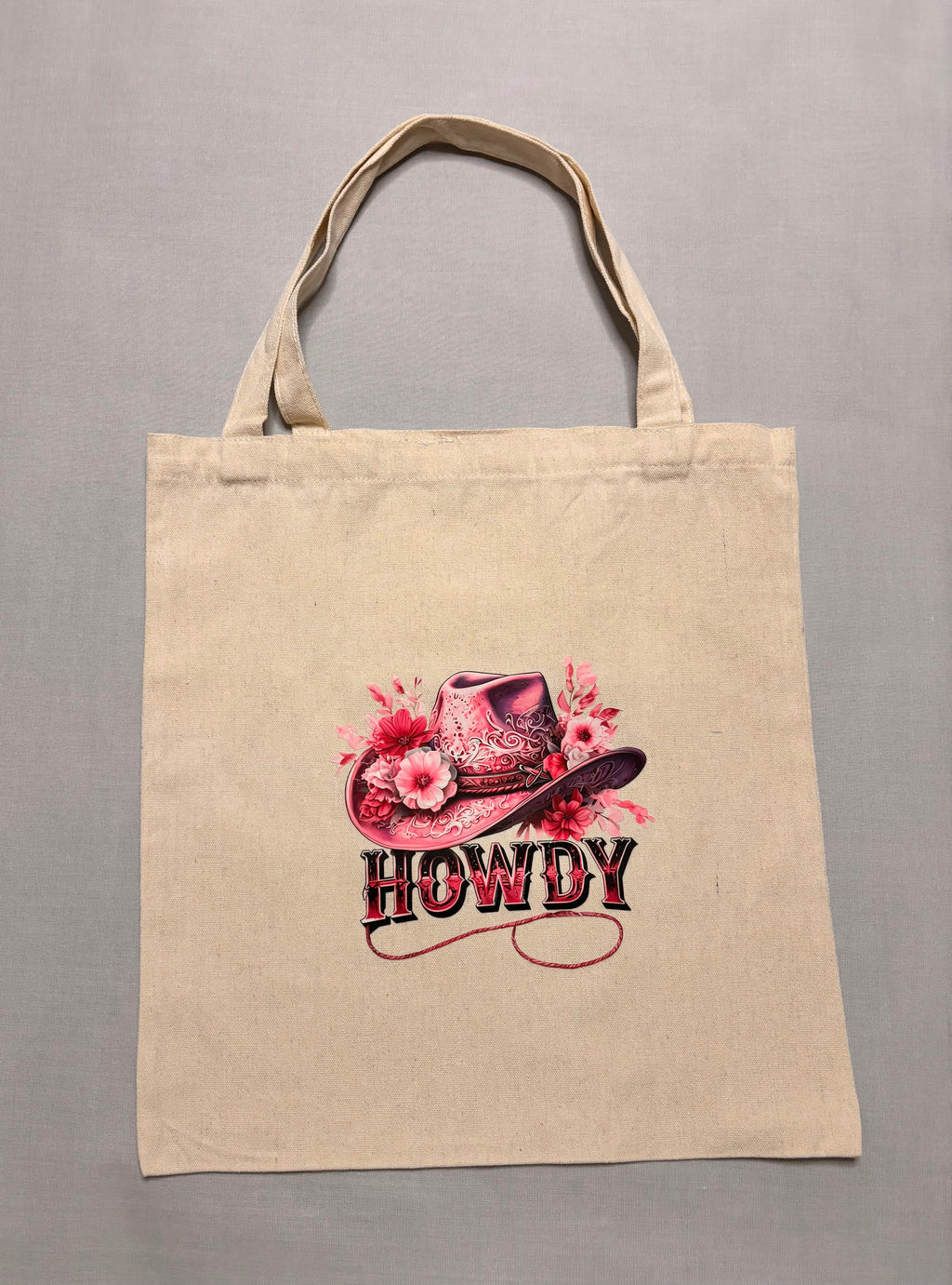 Mom & mini cowgirl tote set